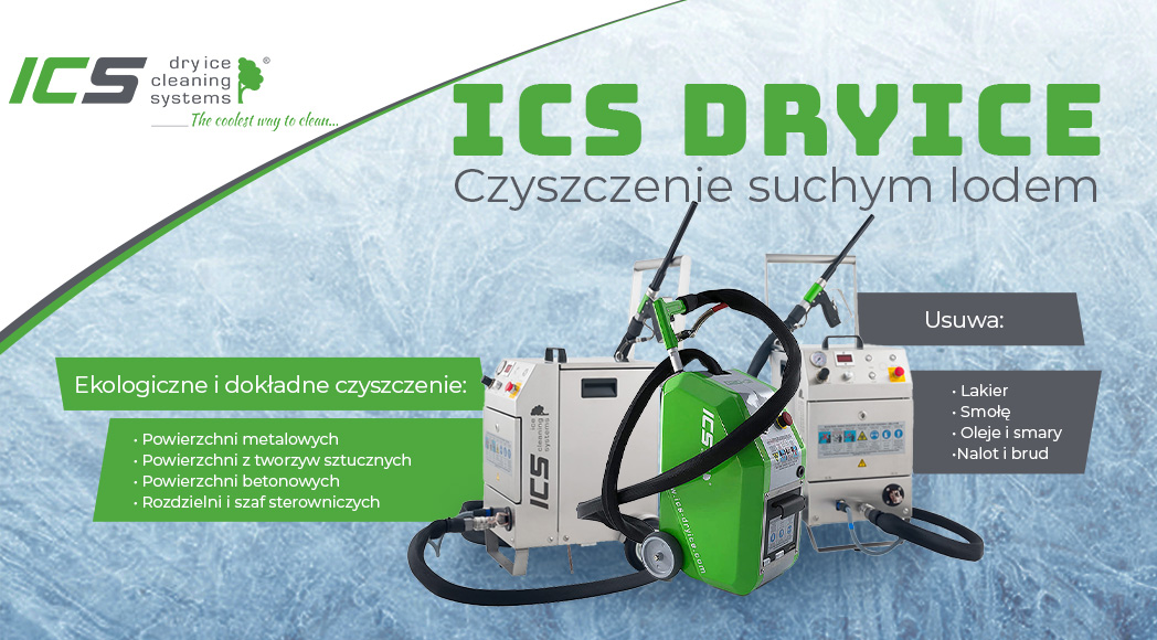 czyszczenie suchym lodem